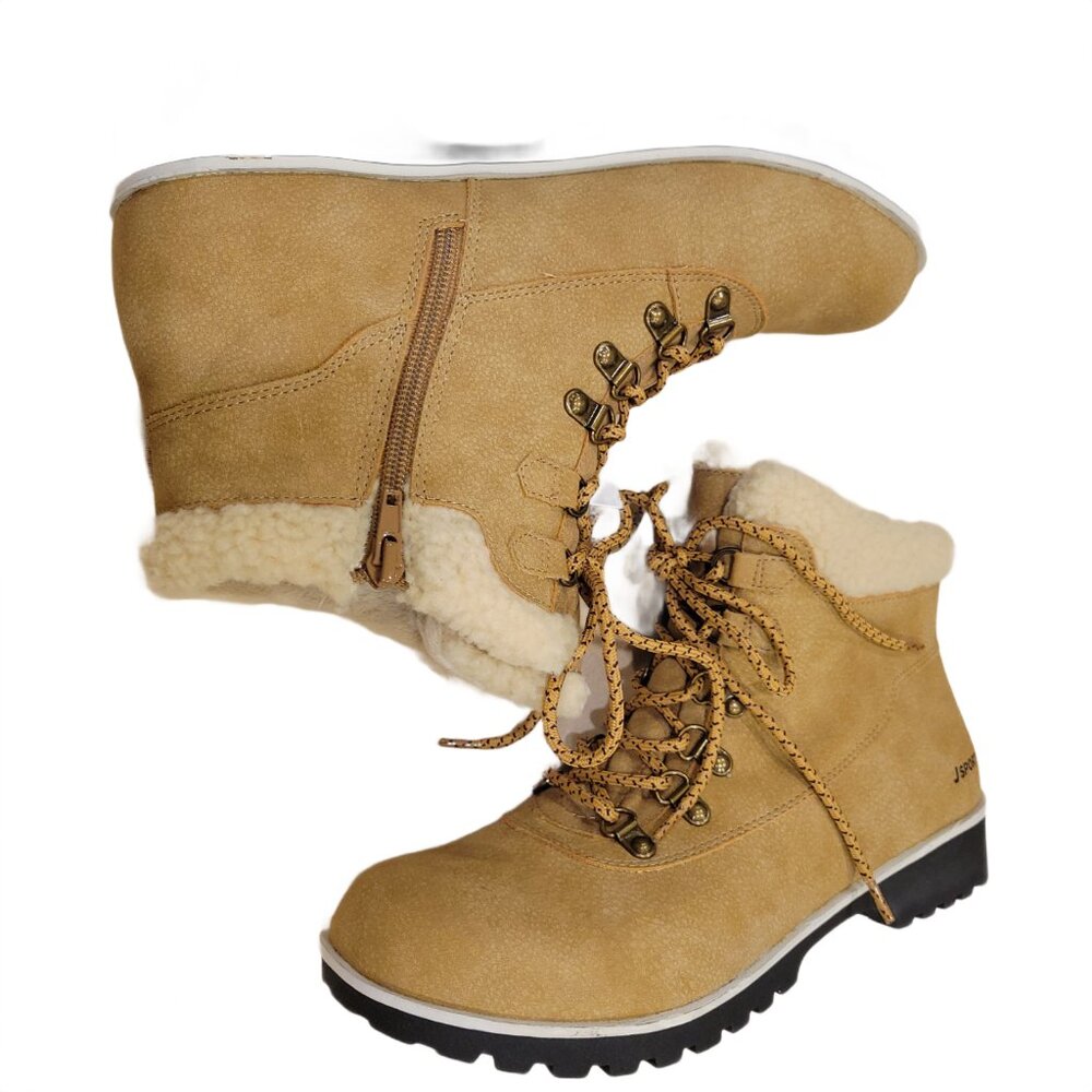 Jambu Bluetone Women's Boots, 10M, Tan, New - Picture 5 of 9